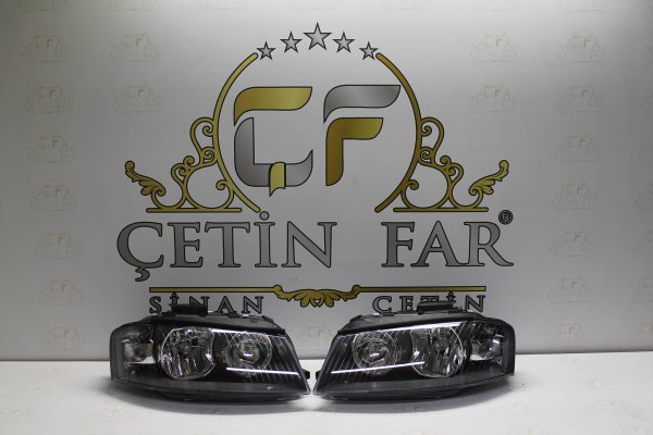 Audi̇ a3 halojen sağ sol far sıfır depo 8p0941003a-8p0941004a
