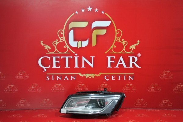 Audi Q5 Xenon Ledli Sol Far Orijinal