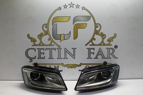 Audi̇ q5 xenon sağ sol far orj çıkma 8r0941032 8r0941031 2013-2016