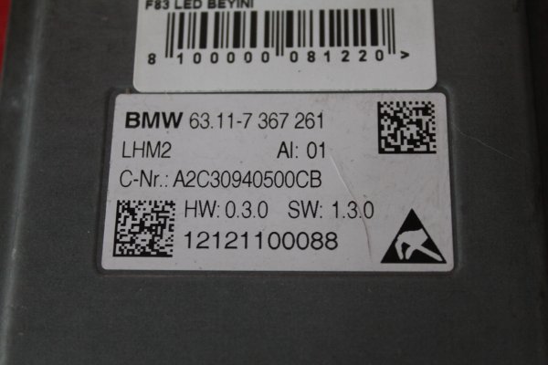 bmw,4,seri̇si̇,m4,f32,f33,f36,f82,f83,led,beyni̇,bmw 4 seri̇si̇ m4 f32,f33 f36 f82 f83 led beyni̇,bmw 4 seri̇si̇ m4 f32 f33 f36 f82 f83 led beyni̇,63117367261