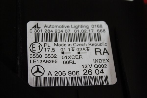 mercedes,w205,c180-c200,led,sağ,far,hatasiz,mercedes w205 c180-c200,led sağ far hatasiz,mercedes w205 c180-c200 led sağ far hatasiz,a205 906 26 04