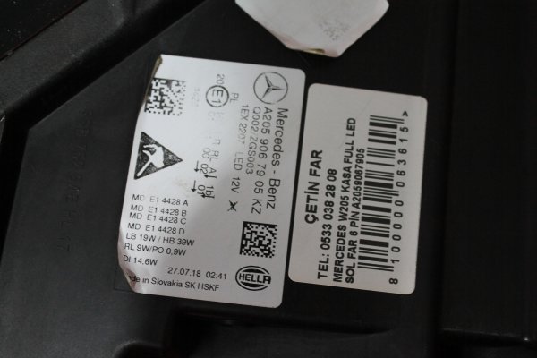 mercedes,w205,c200,full,led,sağ,sol,far,orijinal,mercedes w205 c200 full,led sağ sol far orijinal,mercedes w205 c200 full led sağ sol far orijinal,a205 906 80 06 a205 906 79 05