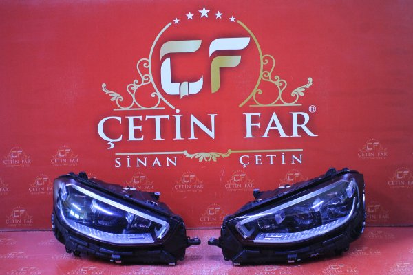 Mercedes w223 lazer lasher s400 s500 s600 led sağ sol far çıkma orj 2021-2023