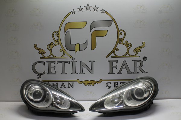 Porsche panamera 970 adapti̇f xenon sağ sol far sökme hatasiz 2009-2013