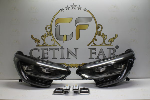 Renault megane 4 i̇con led sağ sol far orj çıkma dolu 2016-2020