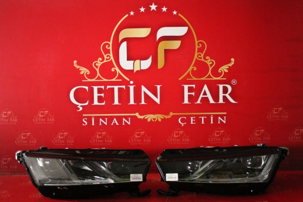 Skoda Octavi̇a Ful Led Matri̇x Sağ Sol Far Sıfır Orj