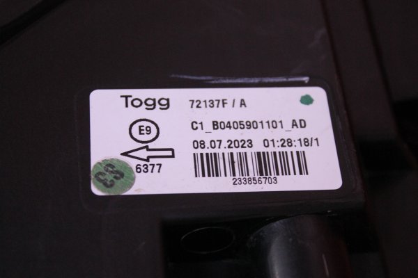 togg,t10x,led,sol,far,orijinali̇nal,çıkma,togg t10x led,sol far orijinali̇nal çıkma,togg t10x led sol far orijinali̇nal çıkma,72137f