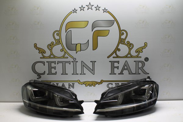 Vw golf 7 u led adapti̇f sağ sol far orj çıkma 2012-2015
