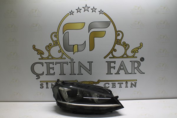 Vw golf 7 u led sağ far orijinal   